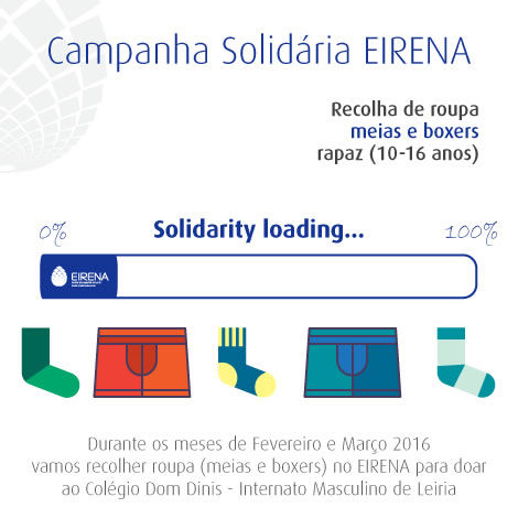 Campanha Solidária EIRENA – Recolha de Roupa